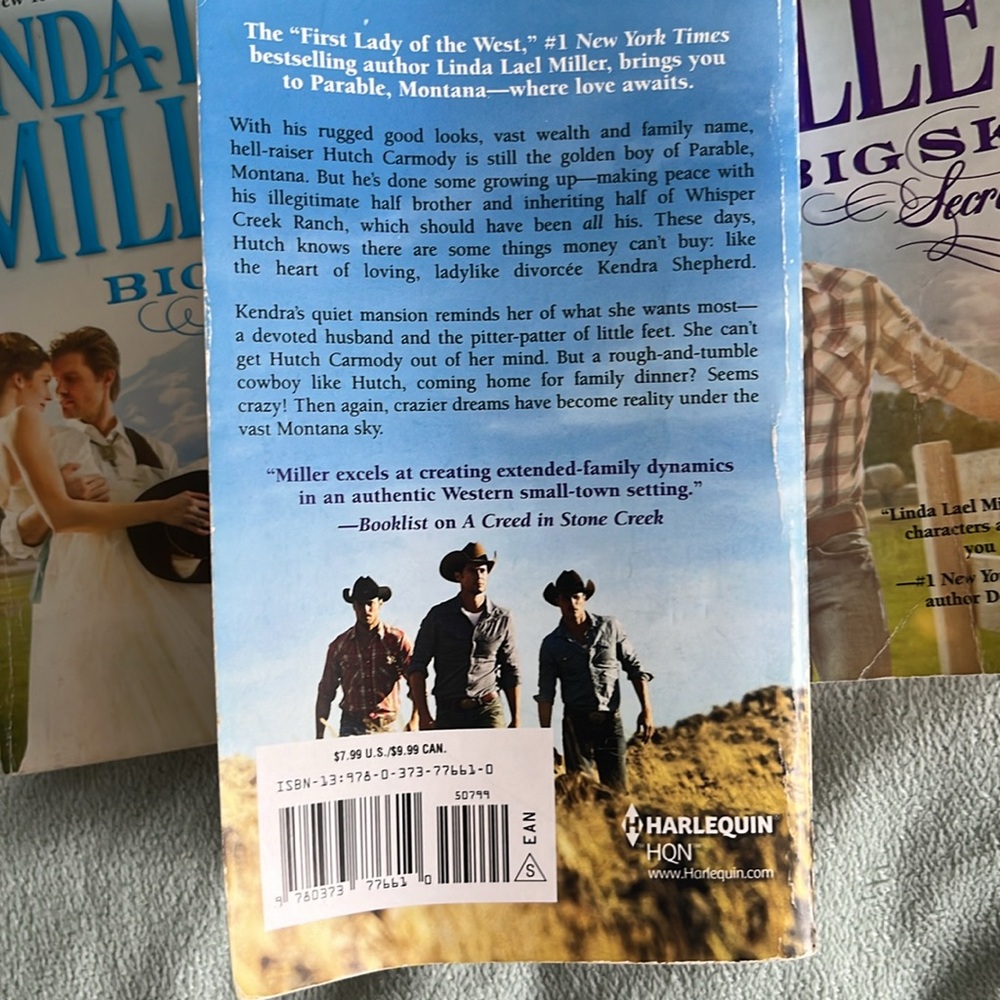 6 Linda Lael Miller “Big Sky” Western Romance Novels Set in Parable Montana. - Picture 6 of 14
